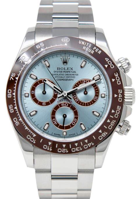 rolex daytona stainless steel black enamel ice blue dial|rolex ice blue dial.